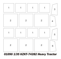 1/35 KZKT-74282 Russitsch Heavy Tractor