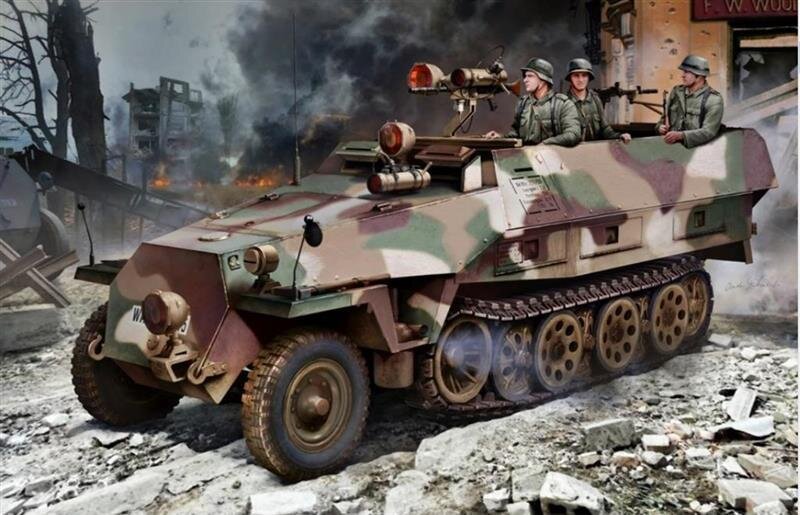 Sd.Kfz.251/1 Ausf.D w/Night Vision Falke