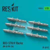 BD3-57KrV Racks (6x) (Mil Mi-24V/Mi-8MT/Mi-17 Hip-H)