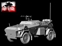 1/72 German Armored Car Sd.Kfz. 247 Ausf. B with MG34