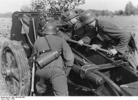 German 15 cm sIG33 Heavy Infantry Gun for mechanical traction