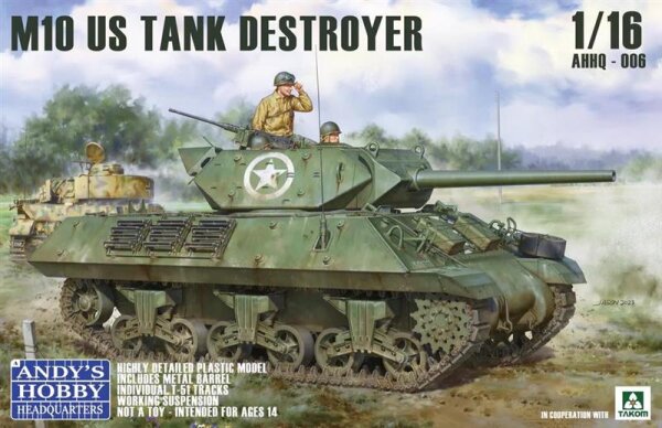 1/16 US M10 Wolverine Tank Destroyer