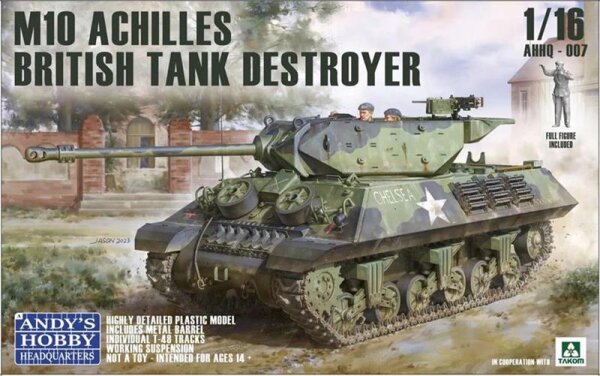 1/16 British M10 Achilles Tank Destroyer