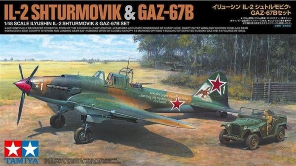 1/48 Ilyushin IL-2 Sturmovik & GAZ-67B
