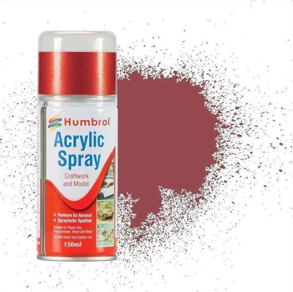 76 Wine Red Oxide matt / Weinrotes Oxid, matt 150 ml Sprühdose