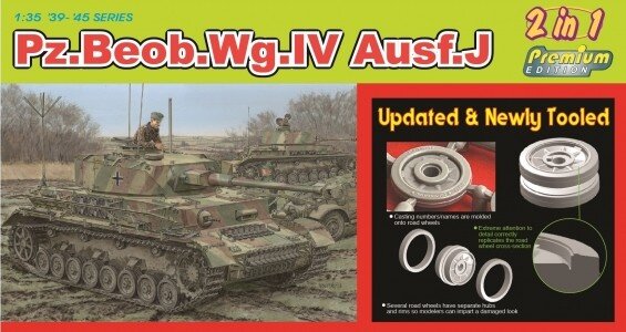 1:35 Pz.Beob.Wg. IV Ausf. J (2 in 1)
