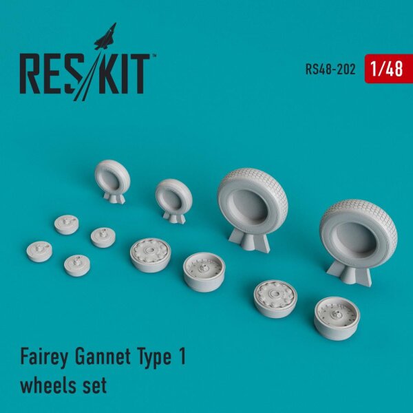Fairey Gannet AEW/ASW Type 1 wheels set
