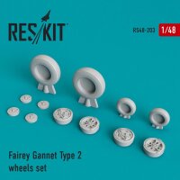 Fairey Gannet AEW/ASW Type 2 wheels set