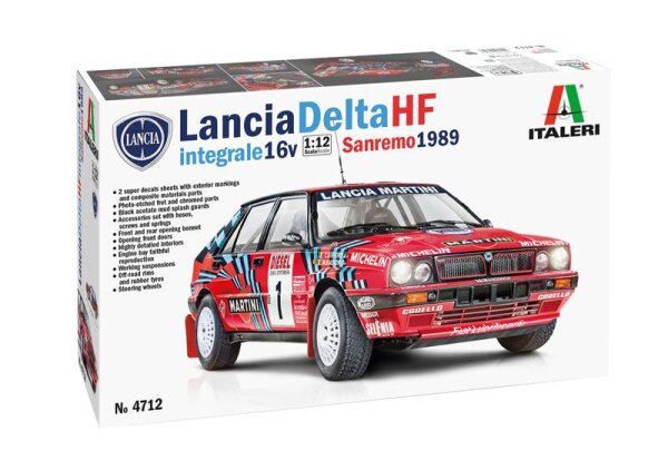 1:12 Lancia Delta HF Integrale Sanremo 1989