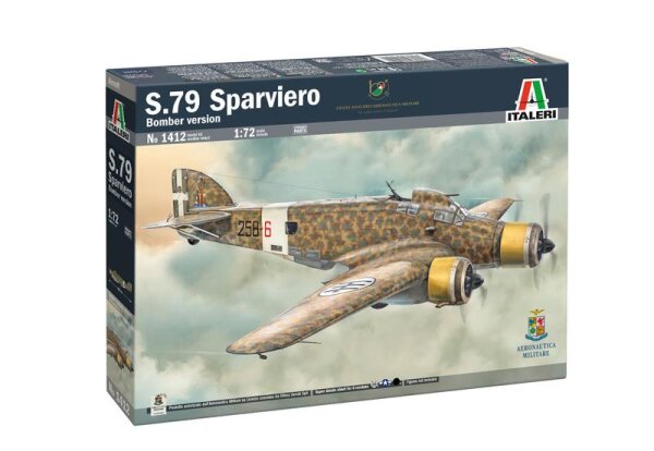 1/72 Savoia-Marchetti SM.79 Sparviero Bomber Version