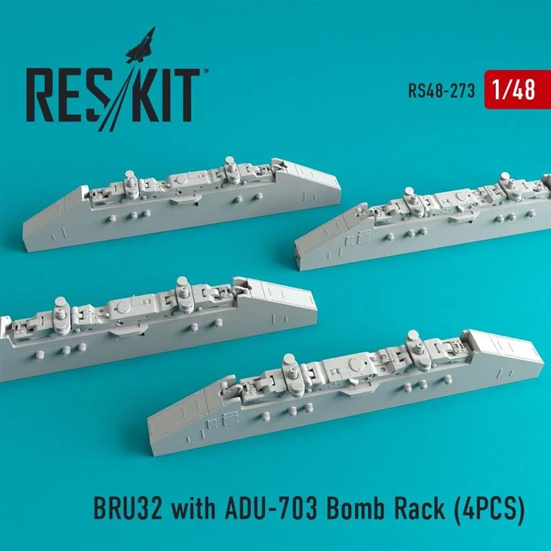 1/48 BRU32 with ADU-703 Bomb Rack (4PCS) for F-14B /...