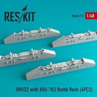 BRU32 with ADU-703 Bomb Rack (4PCS) for F-14B / F-14D Tomcat