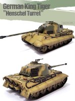 1/72 German King Tiger "Henschel Turret"