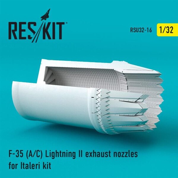 1/32 F-35A/F-35C Lightning II Exhaust nozzles (Italeri)