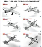 1/48 P-47D-25RE Thunderbolt - Advanced Kit