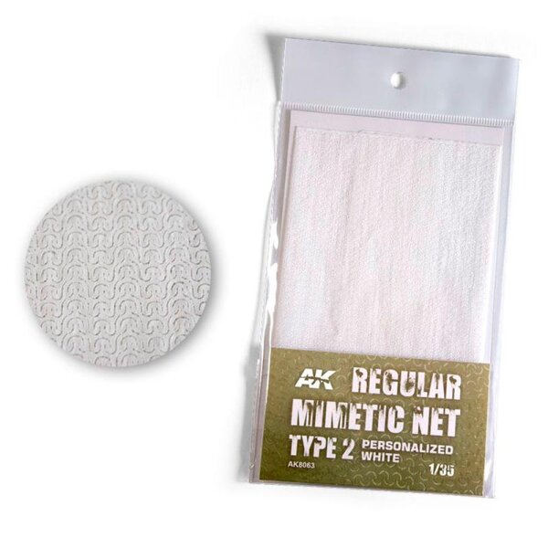 Camouflage Net Type 2 "Personalized White"