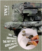 1/35 Regular Camouflage Net Type 2 "Field Green"