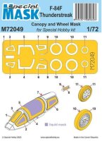 1/72 Republic F-84F Thunderstreak Paint Masks (Special...