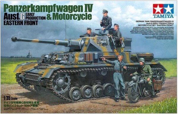 Panzerkampfwagen IV Ausf.G Early Production & Motorcycle Set "Eastern Front"