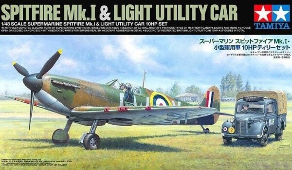 Supermarine Spitfire Mk.I & Light Utility Car 10HP Set
