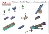 German Luftwaffe Weapons set and Accessories
