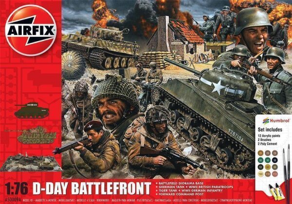 1/76 D-Day Battlefront Gift Set