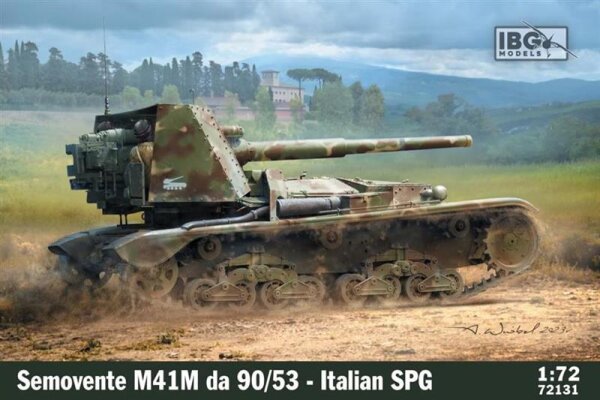 1/72 Semovente M41M da 90/53 - Italian SPG