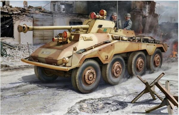 Sd.Kfz. 234/4 Panzerspähwagen w/ Night Vision Falke