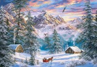 Mountain Christmas - Puzzle 1000 Teile