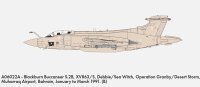 1/72 Blackburn Buccaneer S.2B Gulf War