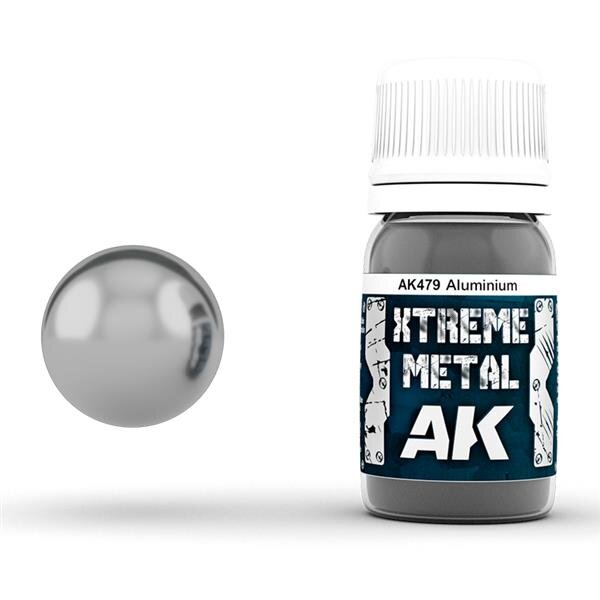 AK479 Xtreme Metal Aluminium 30 ml