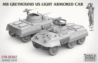 1/16 M8 Greyhound US Light Armored Car