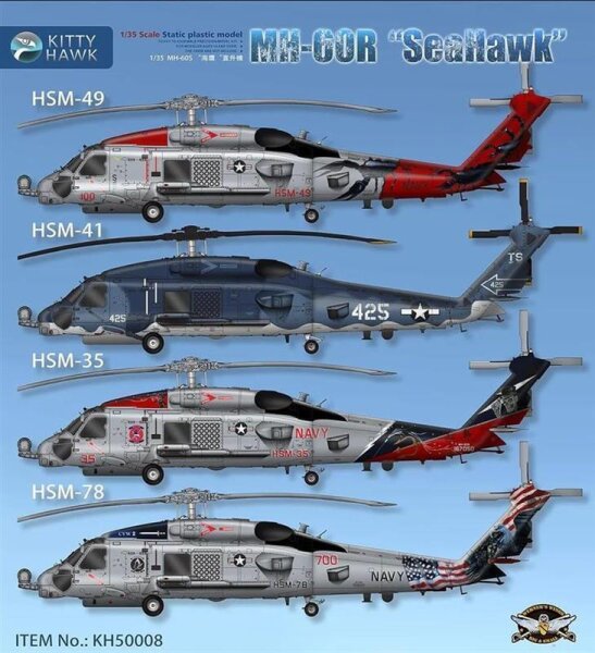 1/35 Sikorsky MH-60R Sea Hawk - Kitty Hawk KH50008