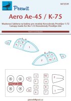 Aero Ae-45/K-75 / AE-45S Canopy Masks (KP)