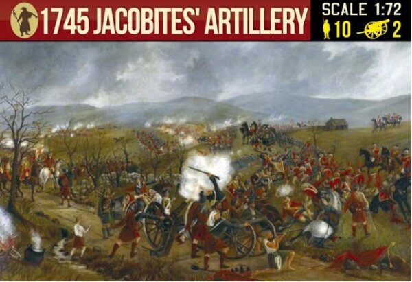 1745 Jacobites Artillery of the Jacobite Uprising