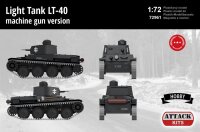 1/72 LT-40 Light Tank machine gun version (Hobby Line)