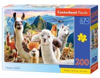 Llamas Selfie - Puzzle 200 Teile