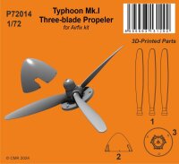 Typhoon Mk.I Three-blade Propeller 1/72 (Airfix)