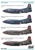 1/72 Douglas F3D-2 Skyknight over Korea - Special Edition