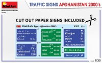 Afghanistan Traffic Signs 2000s