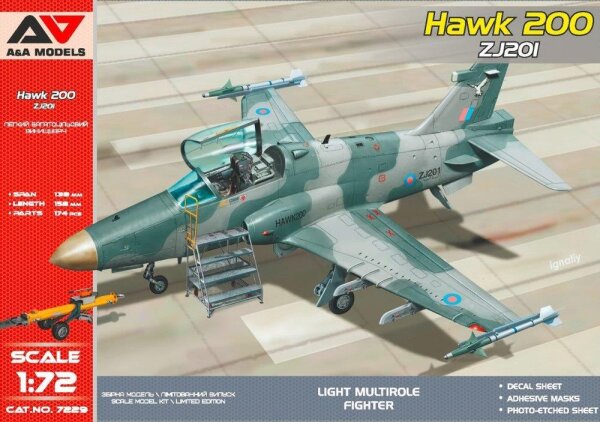 British Aerospace Hawk 200 reg ZJ201