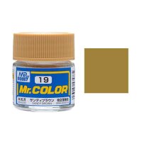 C19 Sandy Brown / Sandbraun seidenmatt 10 ml