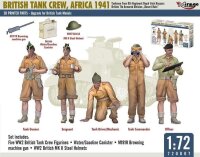 1/72 British Tank Crew, Africa 1941 "Desert Rats"