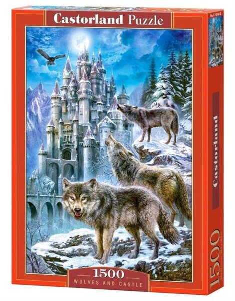 Wolves and Castle - Puzzle 1500 Teile