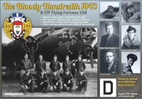 The Bloody Hundredth 1943 - B-17F Flying Fortress
