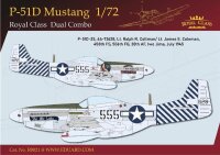 1/72 P-51D Mustang Dual Combo "Royal Class"