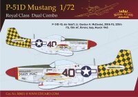 P-51D Mustang Dual Combo "Royal Class" 1:72