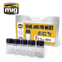 Spare Jars for Mixes (5 x35 ml)