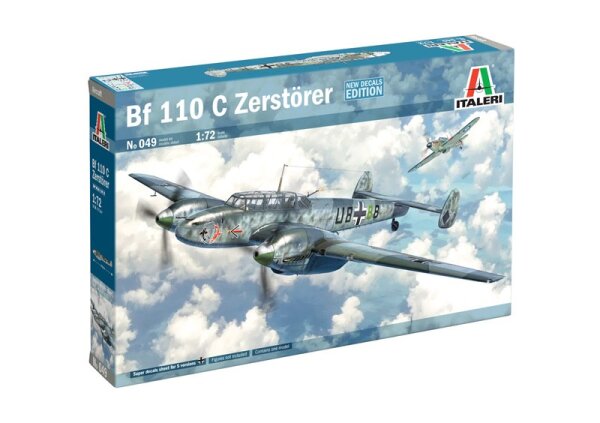 1/72 Messerschmitt Bf-110 C-3/C-4 Zerstörer