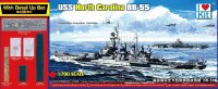 USS North Carolina BB-55 with Detail Up Set - Top Grade